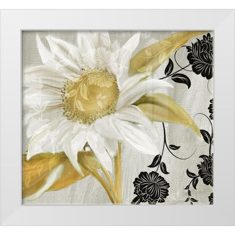 Sunroom I White Modern Wood Framed Art Print by Sasha