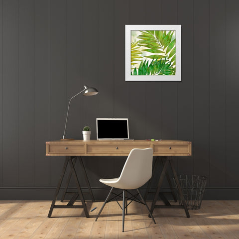 Brasilia II White Modern Wood Framed Art Print by Sasha