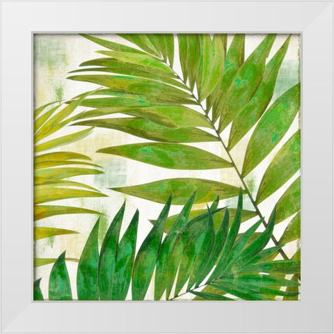 Brasilia II White Modern Wood Framed Art Print by Sasha