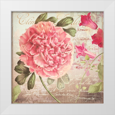 Aphrodite II White Modern Wood Framed Art Print by Sasha