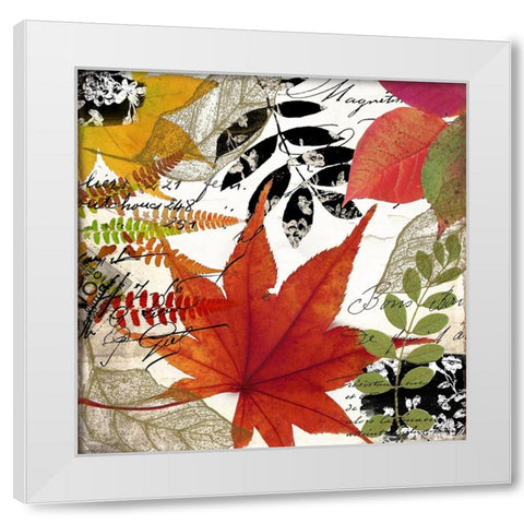 Equinox II White Modern Wood Framed Art Print by Sasha