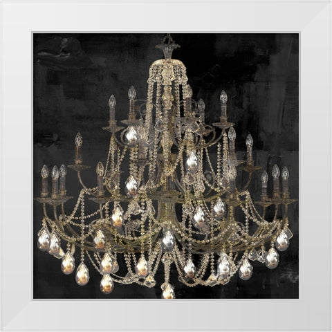 Dancing on the Ceiling I White Modern Wood Framed Art Print by Sasha