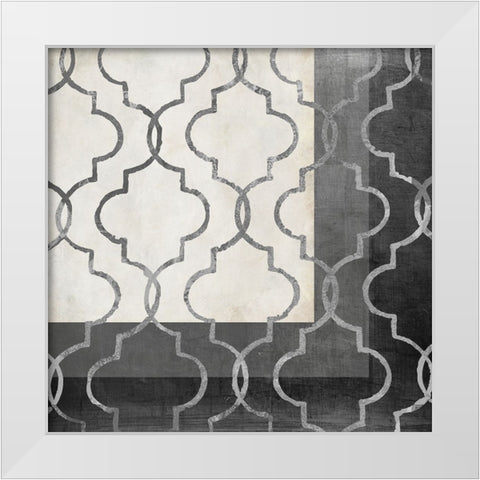 Paris Apartment I White Modern Wood Framed Art Print by Sasha