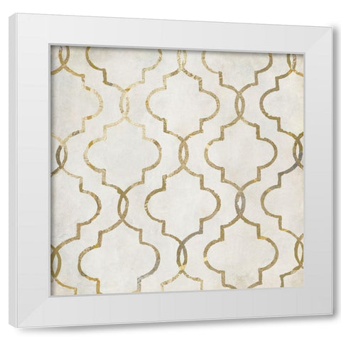 Paris Apartment IV White Modern Wood Framed Art Print by Sasha