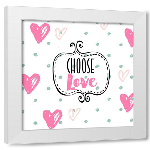 Soul Food IV White Modern Wood Framed Art Print by Sasha