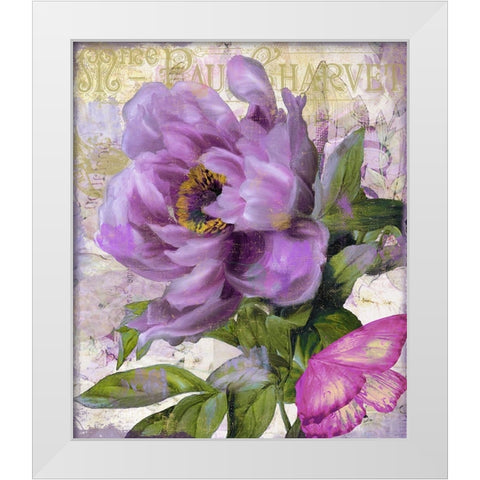 July White Modern Wood Framed Art Print by Sasha