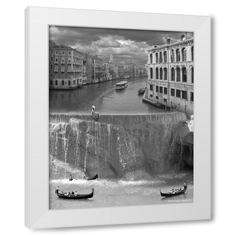 Crash Course In Italian White Modern Wood Framed Art Print by Barbey, Thomas