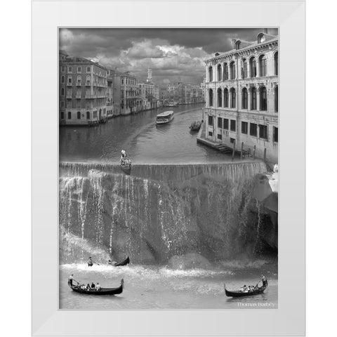 Crash Course In Italian White Modern Wood Framed Art Print by Barbey, Thomas