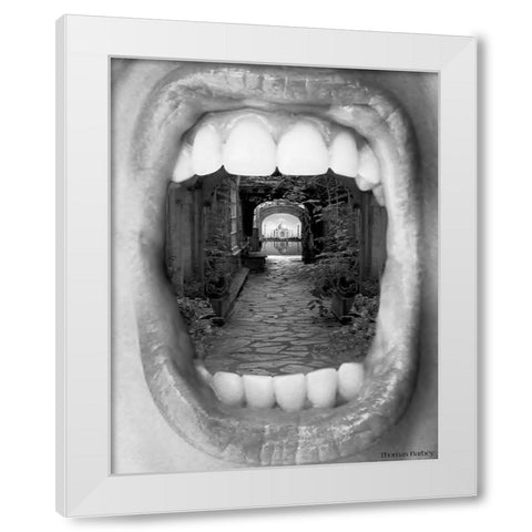 INNER BEAUTY White Modern Wood Framed Art Print by Barbey, Thomas
