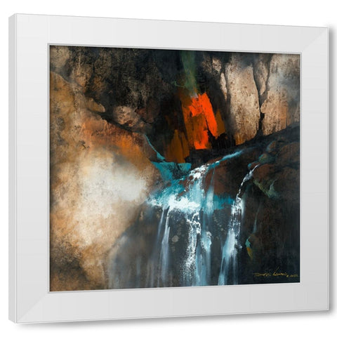 Clear Spring White Modern Wood Framed Art Print by Leung, Thomas