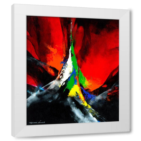 Joyful II White Modern Wood Framed Art Print by Leung, Thomas