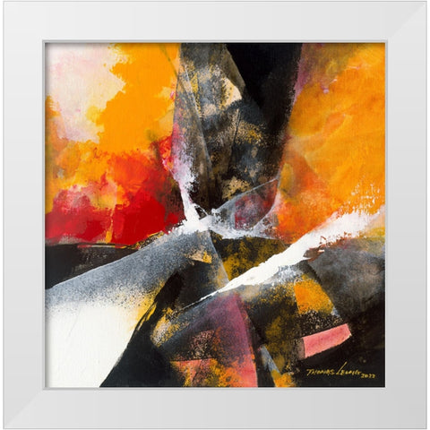 Amazing 2 White Modern Wood Framed Art Print by Leung, Thomas