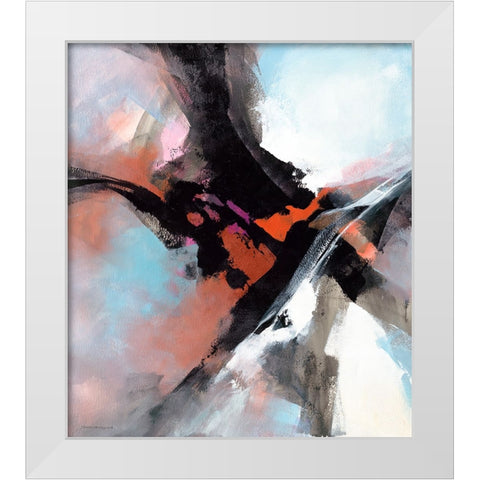 Motivation White Modern Wood Framed Art Print by Leung, Thomas