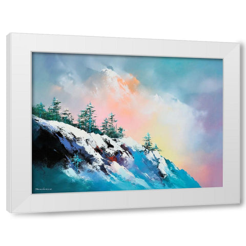 Sea of Clouds White Modern Wood Framed Art Print by Leung, Thomas