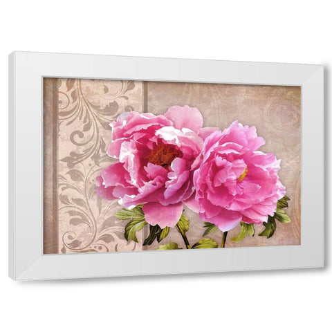 Infatuation I White Modern Wood Framed Art Print by Lavoie, Tina