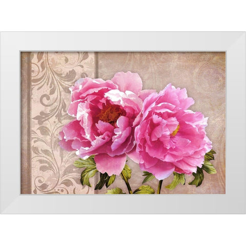 Infatuation I White Modern Wood Framed Art Print by Lavoie, Tina