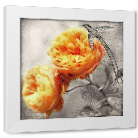 Dan Le Jardin White Modern Wood Framed Art Print by Lavoie, Tina