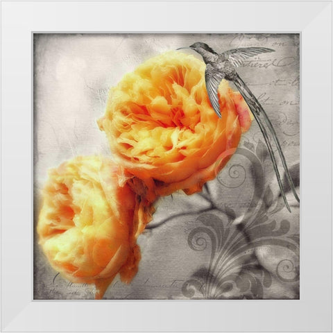 Dan Le Jardin White Modern Wood Framed Art Print by Lavoie, Tina