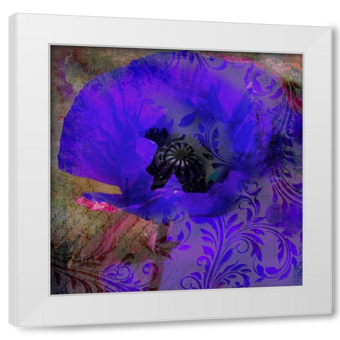 Tea And Dreams White Modern Wood Framed Art Print by Lavoie, Tina
