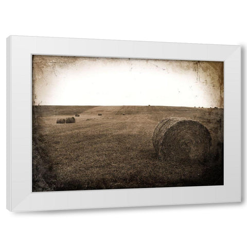 Time Jump White Modern Wood Framed Art Print by Lavoie, Tina