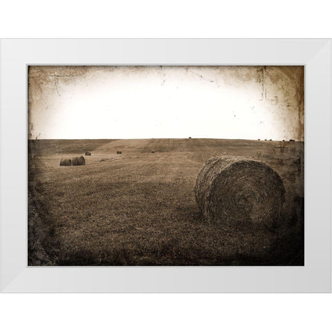 Time Jump White Modern Wood Framed Art Print by Lavoie, Tina