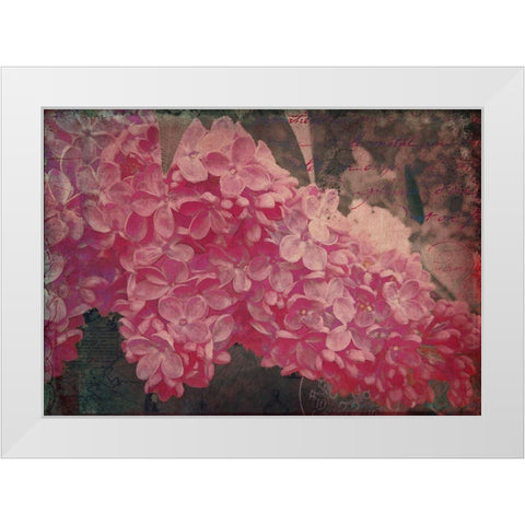Vintage Lilacs Deux White Modern Wood Framed Art Print by Lavoie, Tina