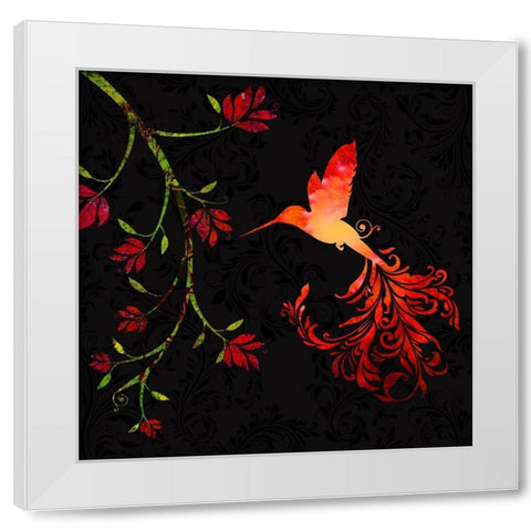 Just Before Twilight White Modern Wood Framed Art Print by Lavoie, Tina