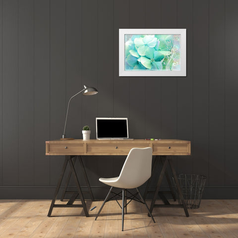 Elation White Modern Wood Framed Art Print by Lavoie, Tina