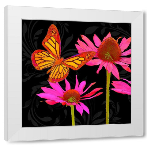Color Pop II White Modern Wood Framed Art Print by Lavoie, Tina
