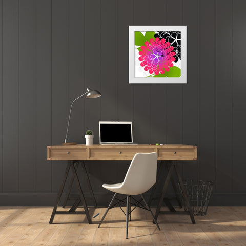 Rain Forest V White Modern Wood Framed Art Print by Lavoie, Tina