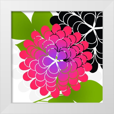 Rain Forest V White Modern Wood Framed Art Print by Lavoie, Tina