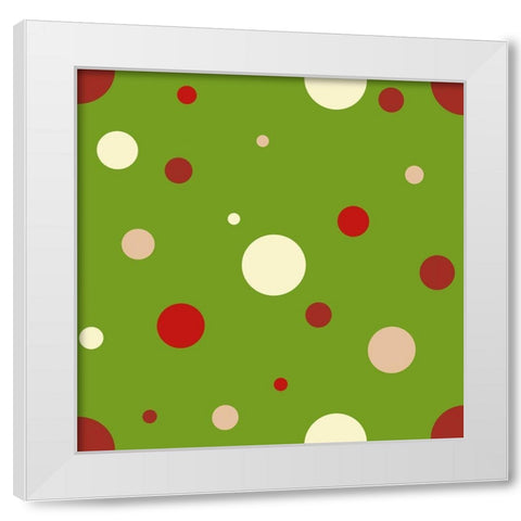Beautiful Christmas III White Modern Wood Framed Art Print by Lavoie, Tina