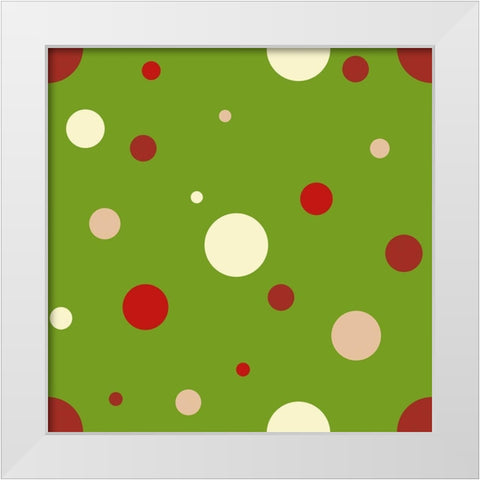 Beautiful Christmas III White Modern Wood Framed Art Print by Lavoie, Tina