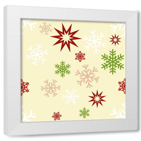 Beautiful Christmas IX White Modern Wood Framed Art Print by Lavoie, Tina