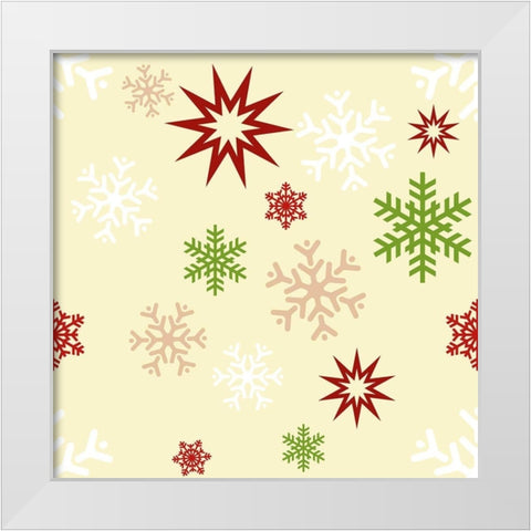 Beautiful Christmas IX White Modern Wood Framed Art Print by Lavoie, Tina