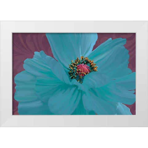 Color Theory II White Modern Wood Framed Art Print by Lavoie, Tina