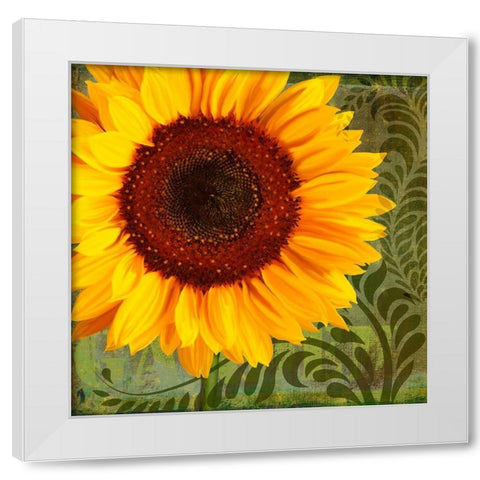 Summer Sun I White Modern Wood Framed Art Print by Lavoie, Tina