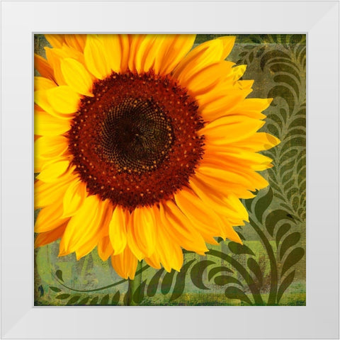 Summer Sun I White Modern Wood Framed Art Print by Lavoie, Tina