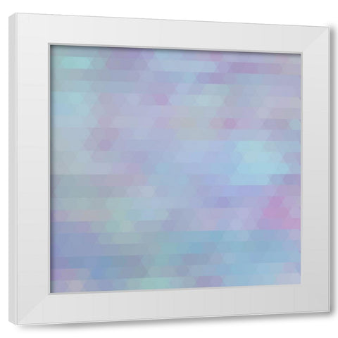 Dusk White Modern Wood Framed Art Print by Lavoie, Tina