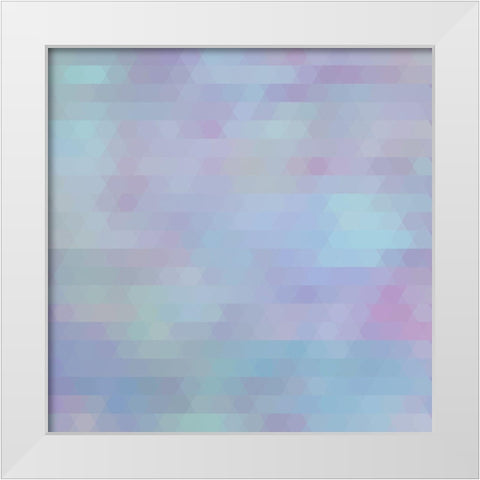 Dusk White Modern Wood Framed Art Print by Lavoie, Tina