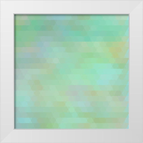 Glimmer White Modern Wood Framed Art Print by Lavoie, Tina