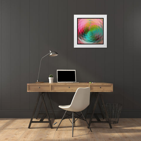 Post Modern III White Modern Wood Framed Art Print by Lavoie, Tina