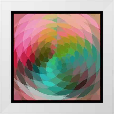 Post Modern III White Modern Wood Framed Art Print by Lavoie, Tina
