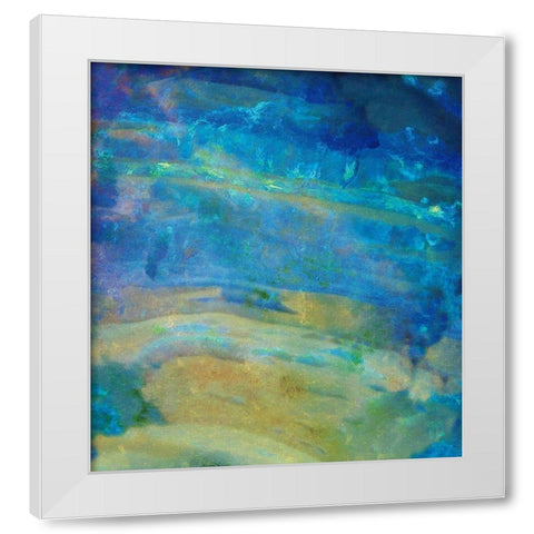 Sunrise Opal White Modern Wood Framed Art Print by Lavoie, Tina