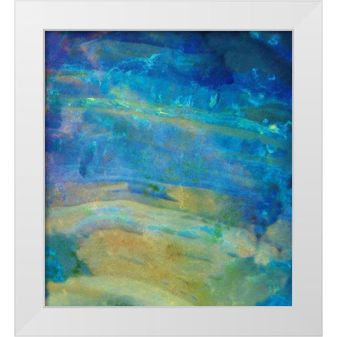Sunrise Opal White Modern Wood Framed Art Print by Lavoie, Tina