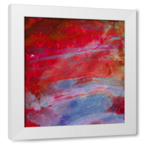 Sunset Opal White Modern Wood Framed Art Print by Lavoie, Tina