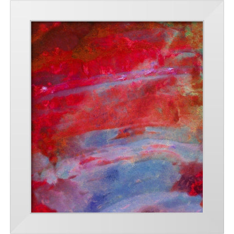 Sunset Opal White Modern Wood Framed Art Print by Lavoie, Tina