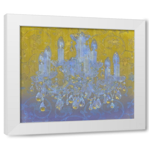 Champagne Ballroom White Modern Wood Framed Art Print by Lavoie, Tina