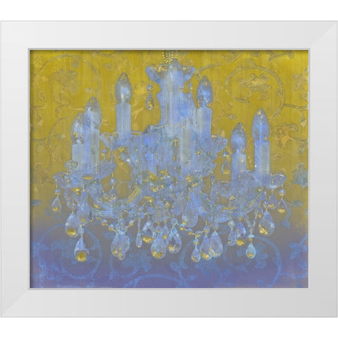 Champagne Ballroom White Modern Wood Framed Art Print by Lavoie, Tina