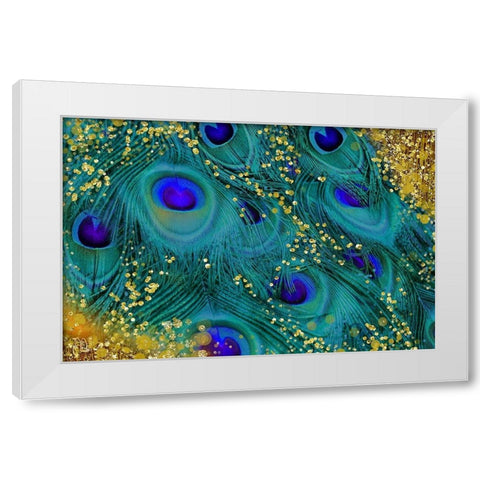 Buried Treasure IV White Modern Wood Framed Art Print by Lavoie, Tina